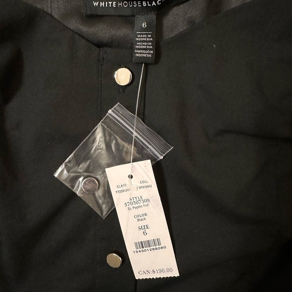 White House Black Market Fit and Flare Sun Dress Size 6 NWT - Picture 8 of 10